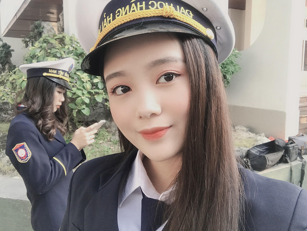 Nữ sinh viên Hàng hải được ví như “thiên thần học đường“ ảnh 3