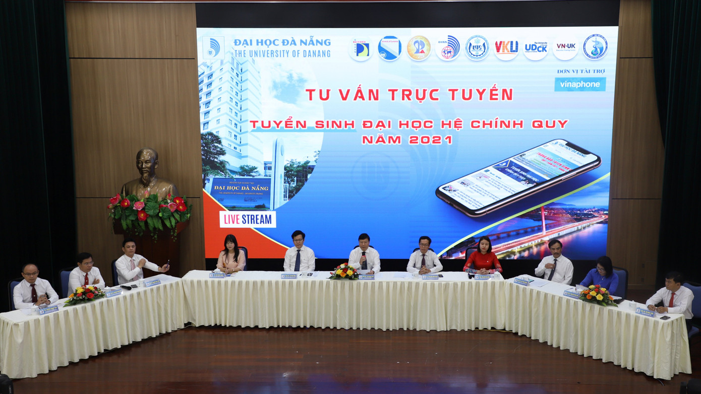 ĐH Đà Nẵng tư vấn trực tuyến tuyển sinh hệ chính quy năm 2021 ảnh 1