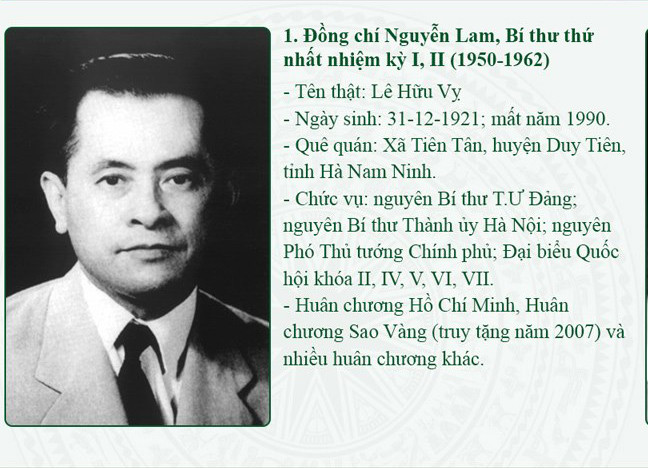 Chân dung 13 Bí thư thứ nhất T.Ư Đoàn qua các thời kỳ ảnh 2