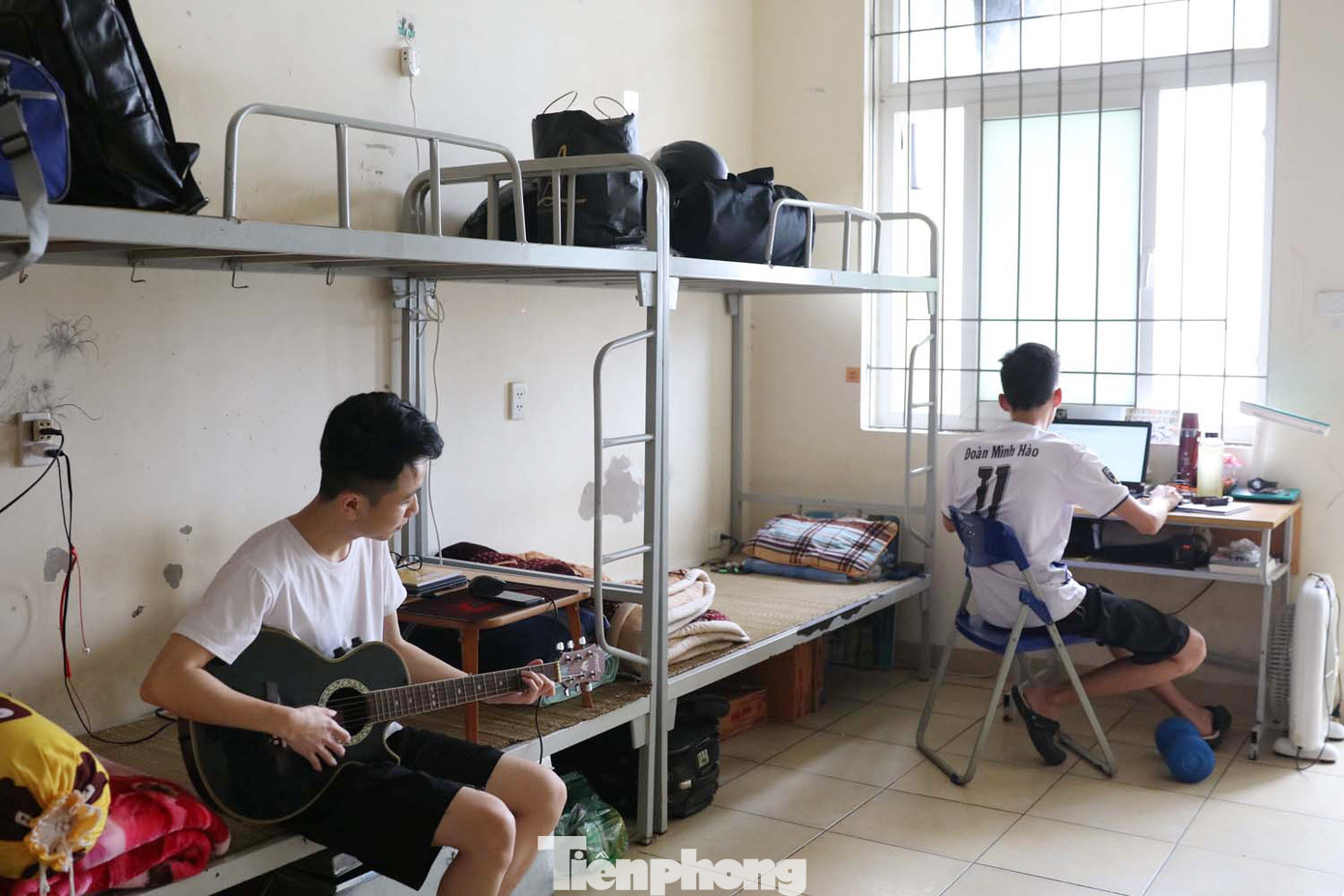 Sinh viên ở ký túc xá Mễ Trì trong những ngày 'cách ly toàn xã hội' ảnh 10