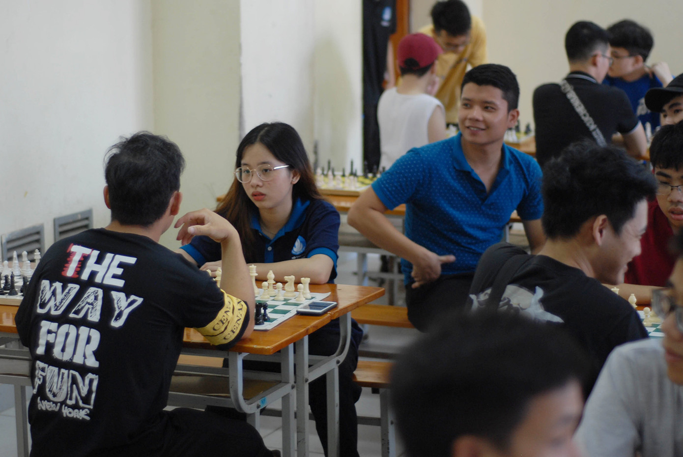 Nữ sinh viên Kiến trúc tranh tài thể thao ảnh 7