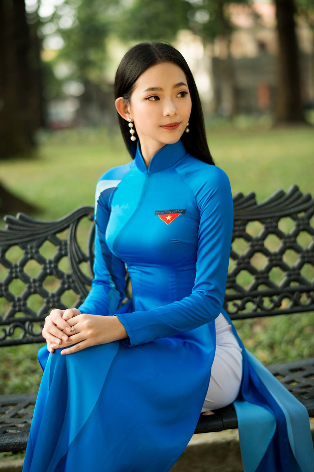 Á khôi Sinh viên sở hữu vòng eo vạn người mê ảnh 4