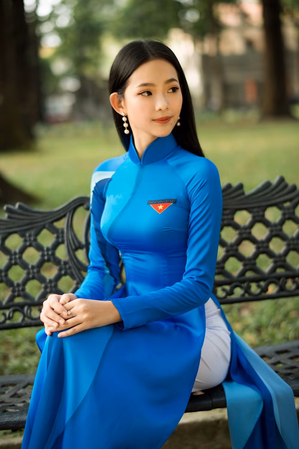 Á khôi Sinh viên sở hữu vòng eo vạn người mê ảnh 4