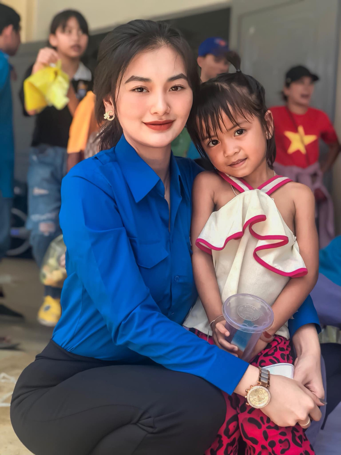 Nữ sinh viên trường Đoàn sở hữu góc nghiêng tuyệt đẹp ảnh 1