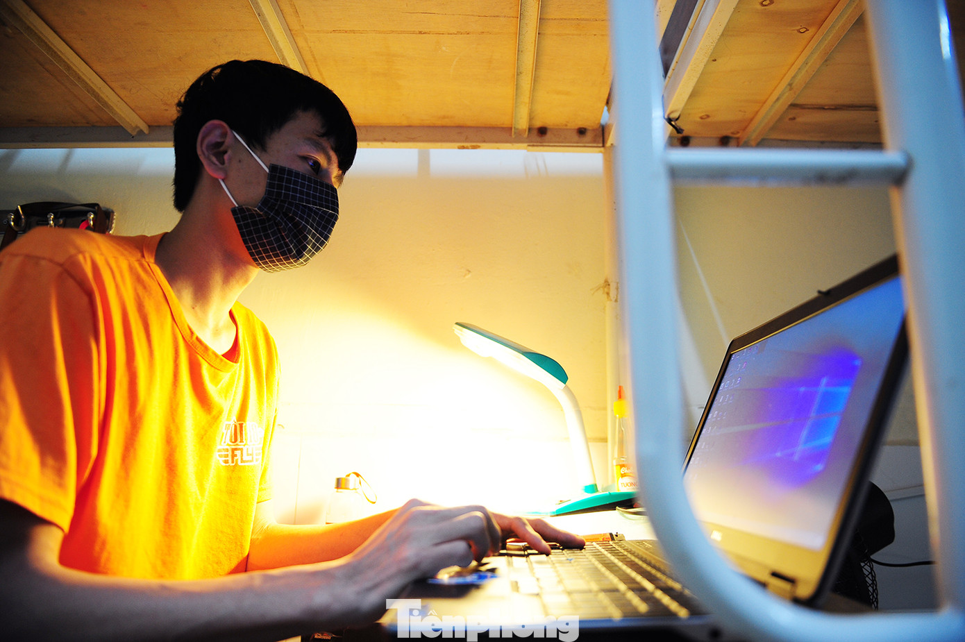 Sinh viên ở ký túc xá Mễ Trì trong những ngày 'cách ly toàn xã hội' ảnh 8