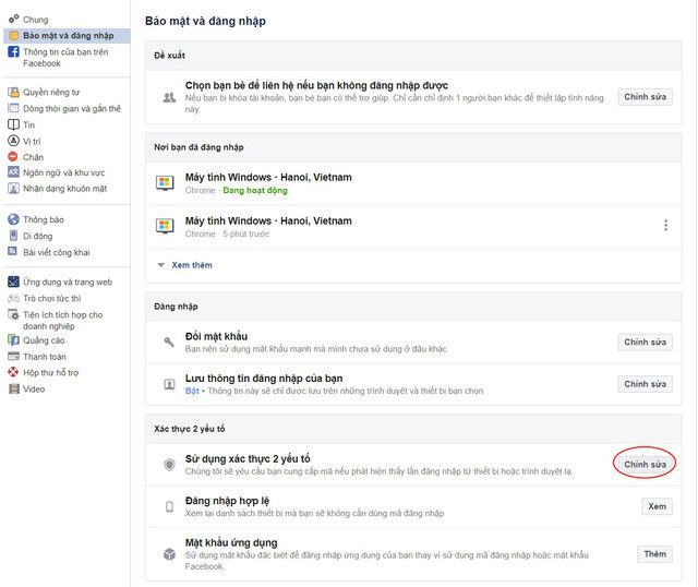 Cách bảo mật trên Facebook để không bị hack ảnh 1