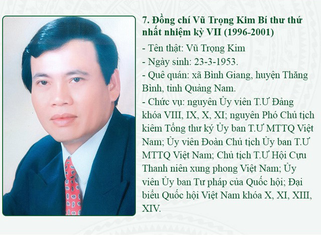 Chân dung 13 Bí thư thứ nhất T.Ư Đoàn qua các thời kỳ ảnh 8