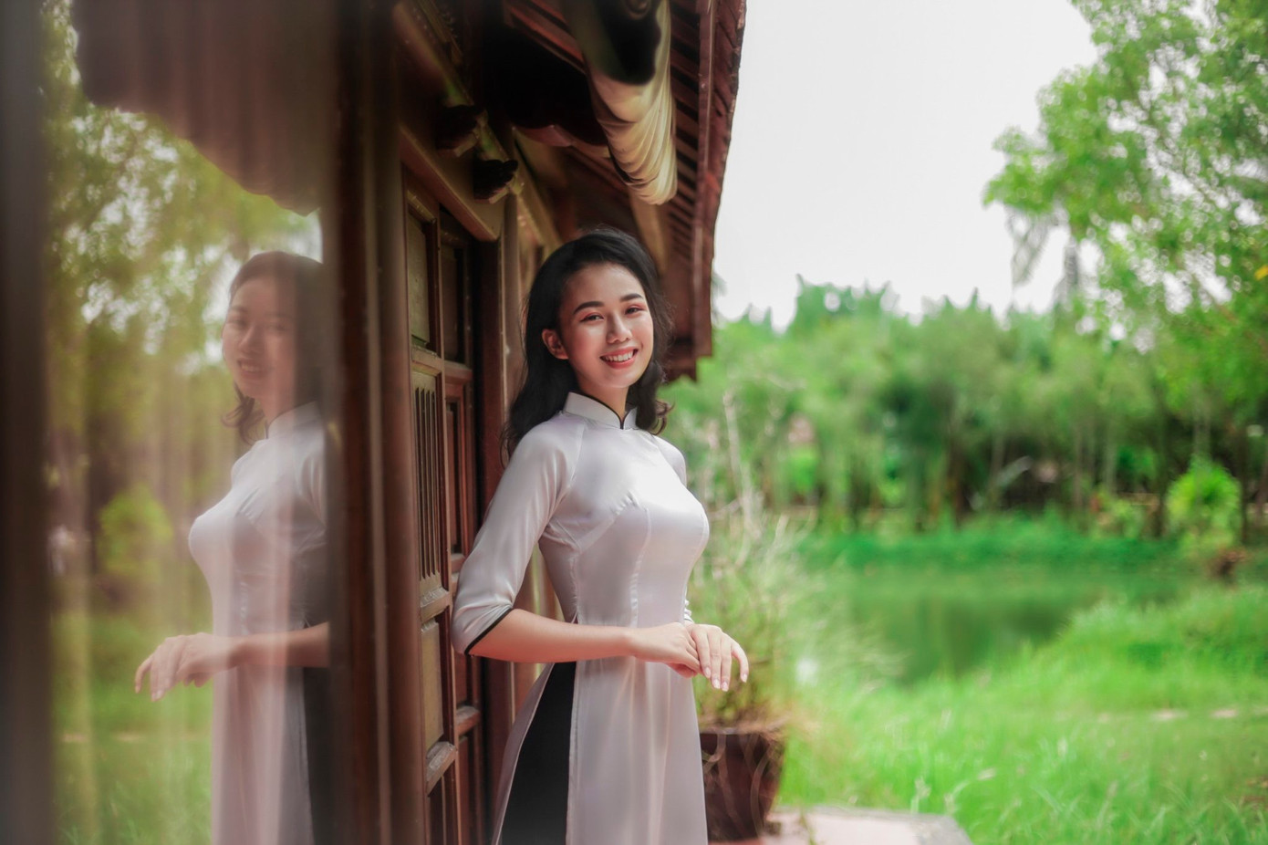 Thêm một nữ sinh Học viện Hàng không muốn chinh phục vương miện Hoa hậu Việt Nam 2020 ảnh 1