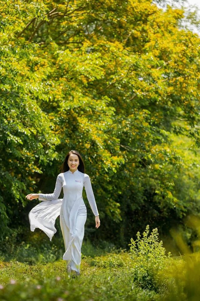 Nhan sắc Hoa khôi xứ Quảng dự thi Hoa hậu Việt Nam 2020 ảnh 6