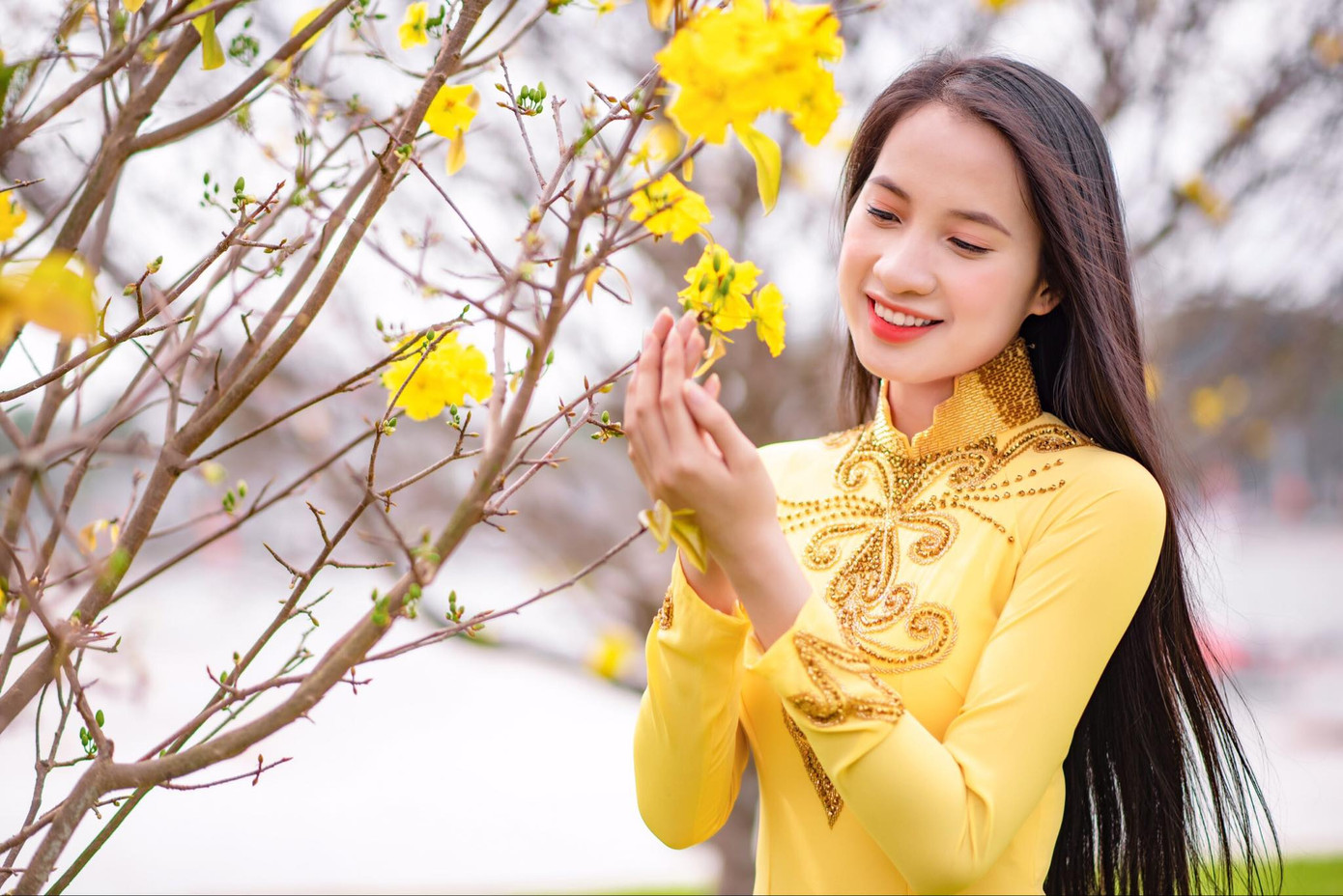 Nhan sắc Hoa khôi xứ Quảng dự thi Hoa hậu Việt Nam 2020 ảnh 3