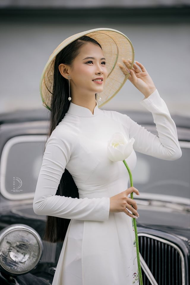 Cô gái có mái tóc dài gần 1 mét dự thi Hoa hậu Việt Nam 2020 ảnh 1