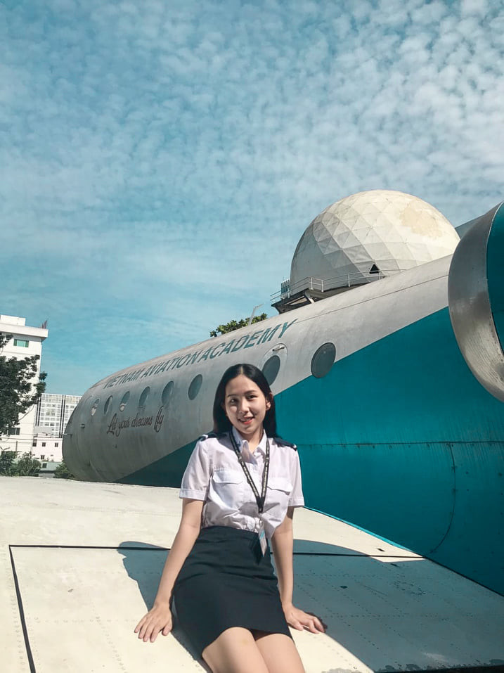 Nhan sắc trong veo của nữ sinh Học viện Hàng không dự thi Hoa hậu Việt Nam 2020 ảnh 2