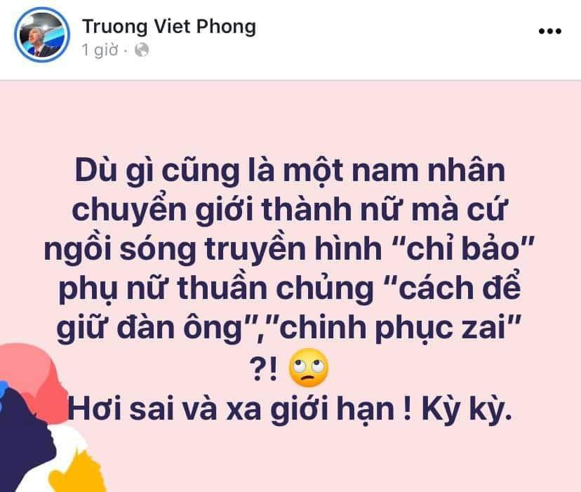 MC VTV bị ‘ném đá’ dữ dội vì phát ngôn nghi kỳ thị Hương Giang ngồi ghế nóng gameshow ảnh 1