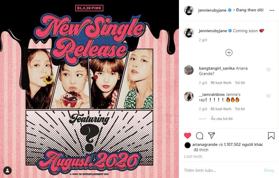 HOT: Ariana Grande thả tim ảnh của BLACKPINK, lời đồn hợp tác là có thật? ảnh 3