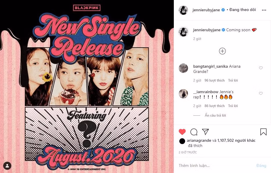 HOT: Ariana Grande thả tim ảnh của BLACKPINK, lời đồn hợp tác là có thật? ảnh 3