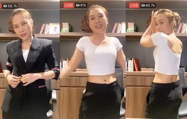 Mỹ Tâm xin lỗi Mai Tài Phến trên livestream, khoe eo để bác bỏ tin đồn mang thai ảnh 3