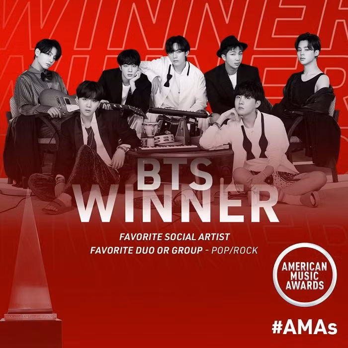 HOT: BTS chiến thắng 2 hạng mục, mang bản hit mới toanh lên “American Music Awards 2020“ ảnh 2