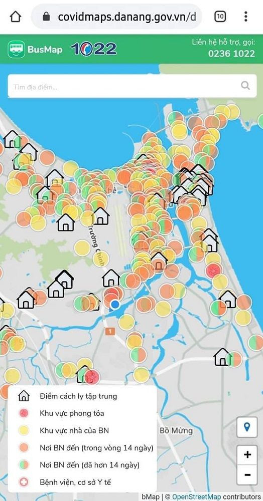 Nhìn Bản đồ COVID-19 thành phố chi chít dấu cảnh báo, người dân Đà Nẵng không khỏi xót xa ảnh 1