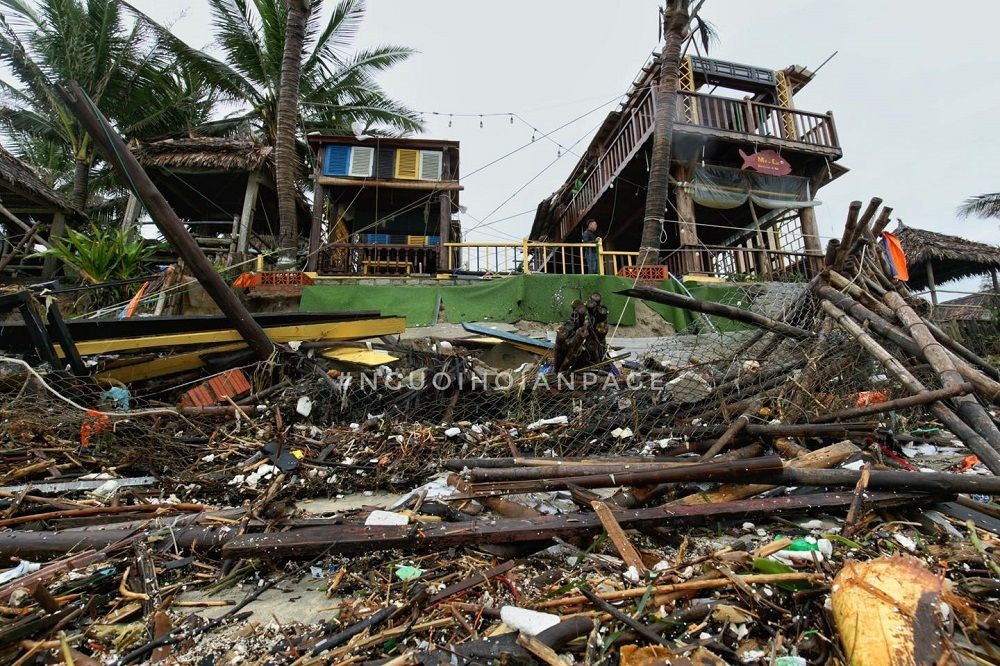 Bão số 13 “nuốt chửng” các bãi biển nổi tiếng An Bàng, Cửa Đại... của Hội An ảnh 3