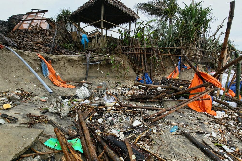 Bão số 13 “nuốt chửng” các bãi biển nổi tiếng An Bàng, Cửa Đại... của Hội An ảnh 4