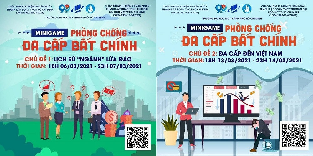 Bên cạnh đó còn có nhiều mini game được tạo ra nhằm giúp sinh viên tiếp thu kiến thức hiệu quả và góp phần nâng cao nhận thức của bản thân. Tháng Thanh niên 2021: Sinh viên Đại học Mở TP.HCM trổ tài với nhiều cuộc thi thú vị ảnh 4