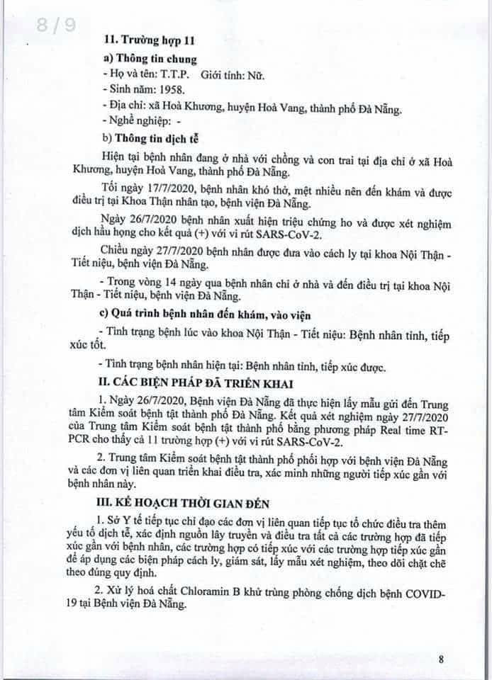 Truy dấu chân 11 bệnh nhân COVID-19 mới, lộ trình phủ khắp Đà Nẵng ảnh 8