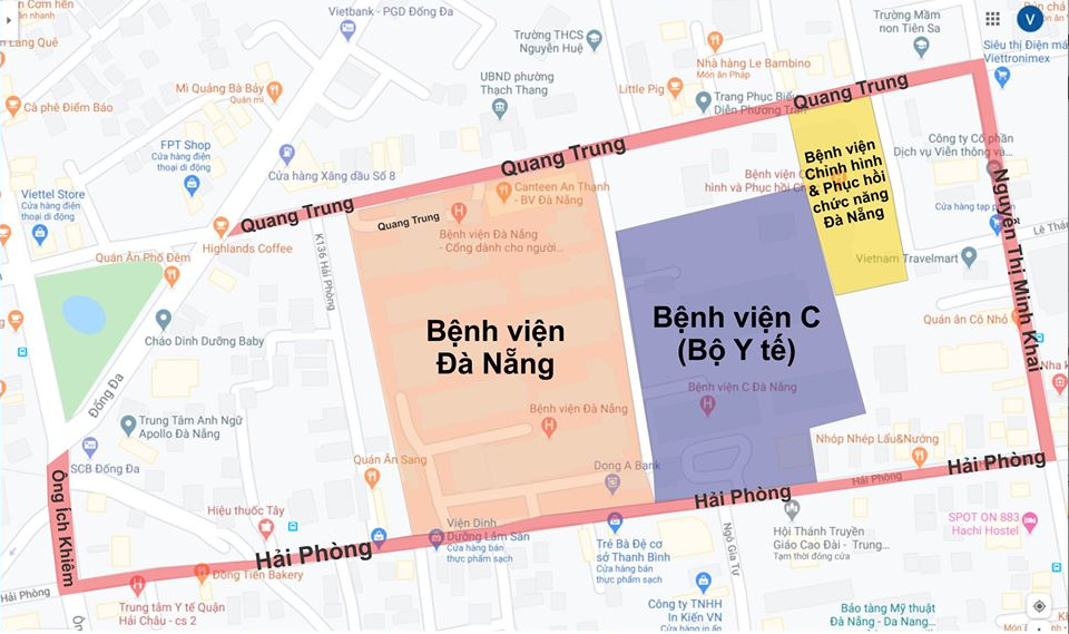 20 điểm nóng trong thông báo khẩn Bộ Y tế có nhiều quán cafe, quán ăn, khách sạn nổi tiếng ảnh 8 20 điểm nóng trong thông báo khẩn Bộ Y tế có nhiều quán cafe, quán ăn, khách sạn nổi tiếng ảnh 8