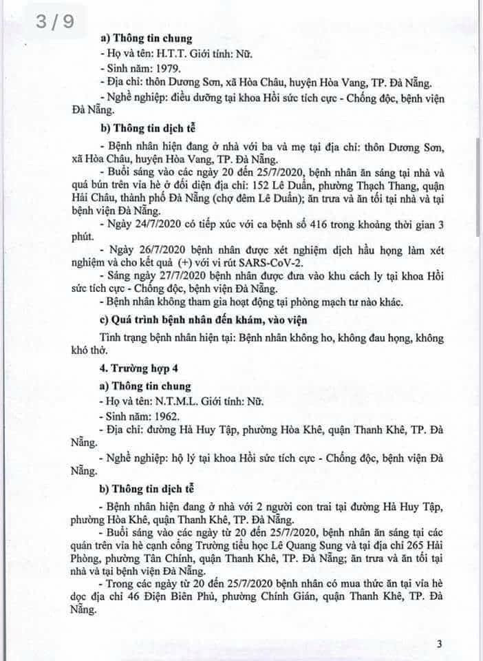 Truy dấu chân 11 bệnh nhân COVID-19 mới, lộ trình phủ khắp Đà Nẵng ảnh 3