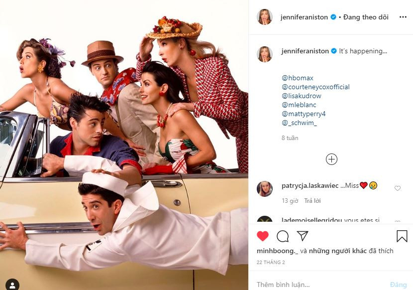 Sau 16 năm, những người bạn trong series “Friends” đình đám sẽ sớm tái ngộ khán giả ảnh 2