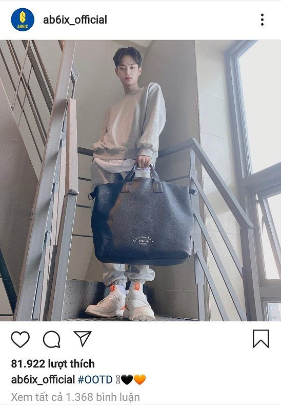 Daehwi (AB6IX) bất ngờ diện trang phục đến từ thương hiệu “quốc dân” của Việt Nam ảnh 1