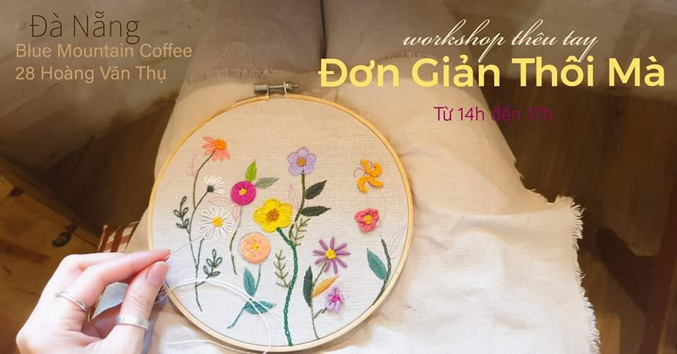 Vi vu cuối tuần: Workshop thêu tay, lớp học tâm lý miễn phí, V-ARMY offline hoành tráng ảnh 1