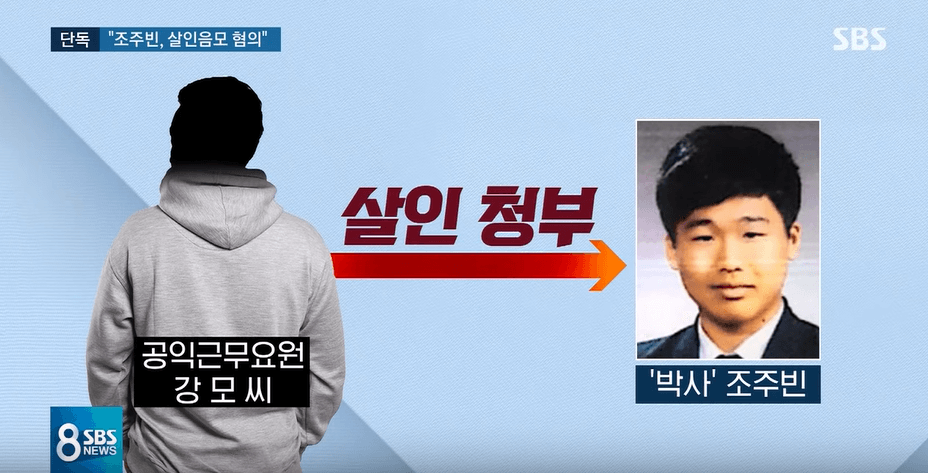 Ảnh cap từ SBS News Jo Joo Bin, nghi phạm chính vụ “Phòng chat thứ N” từng âm mưu sát hại một bé gái ảnh 1