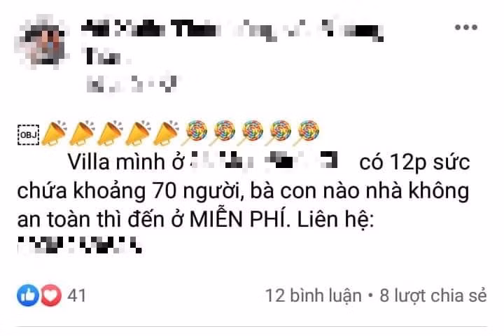 Hội An: Hàng loạt villa, homestay sẵn sàng cho người dân vào tránh bão số 9 miễn phí ảnh 1