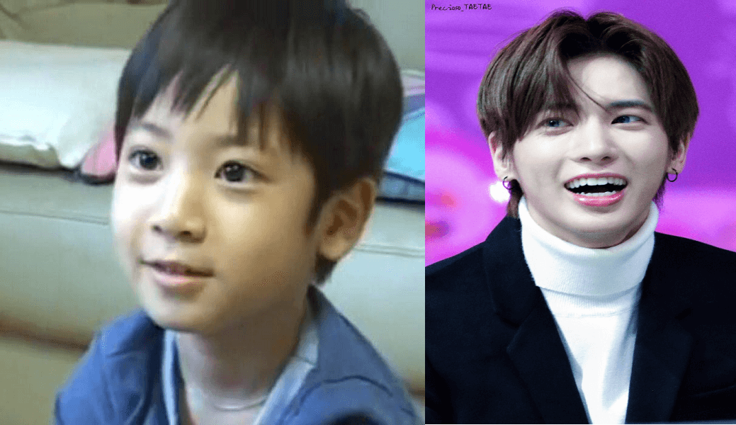 Điểm chung của maknae nhà BigHit là dường như đều sở hữu đôi mắt đep, khi cả Taehyun(TXT) và Jungkook (BTS) đều cùng có đôi mắt long lanh, thông minh từ nhỏ. Góc tò mò: Các idol K-Pop trông như thế nào khi còn là thiếu nhi? ảnh 9