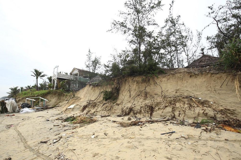 Bão số 13 “nuốt chửng” các bãi biển nổi tiếng An Bàng, Cửa Đại... của Hội An ảnh 1