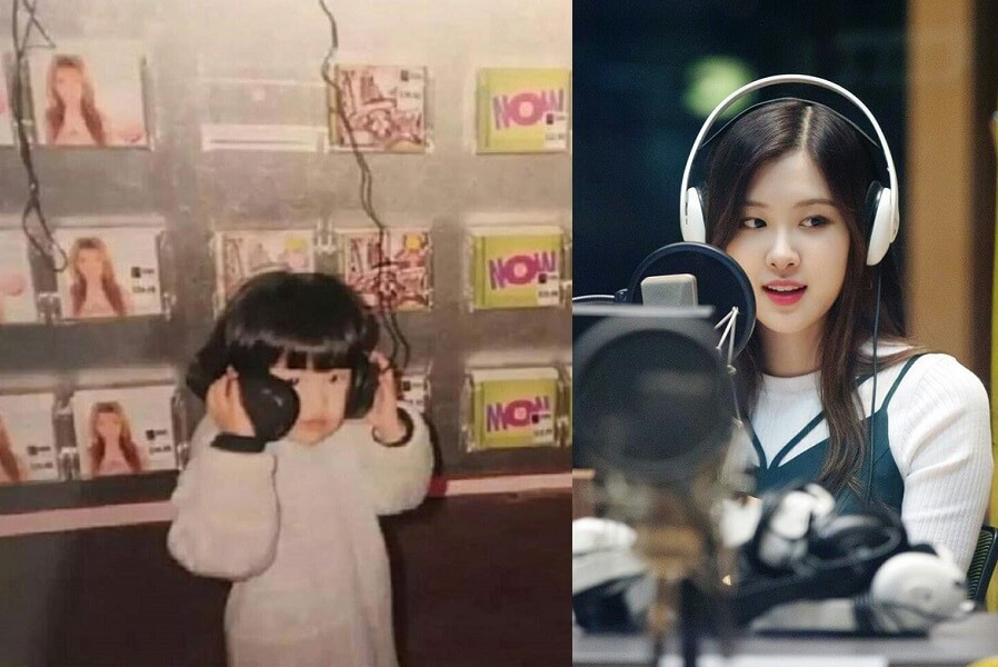 Không hổ danh main vocal của BLACKPINK, Rosé đã có tố chất âm nhạc kể từ khi còn bé. Cô nàng hẳn đã từng rất thích thú với chiếc tai nghe này. Góc tò mò: Các idol K-Pop trông như thế nào khi còn là thiếu nhi? ảnh 7