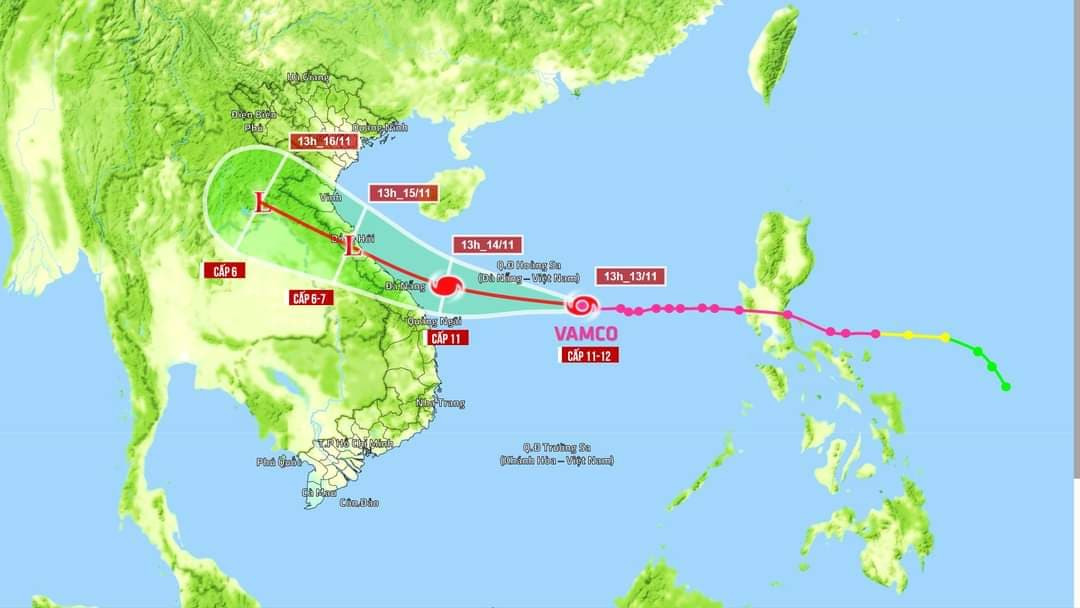 Đà Nẵng: Học sinh - sinh viên nghỉ học, người dân không ra khỏi nhà để tránh bão số 13 ảnh 1