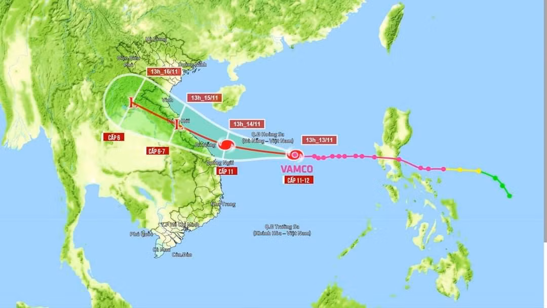 Đà Nẵng: Học sinh - sinh viên nghỉ học, người dân không ra khỏi nhà để tránh bão số 13 ảnh 1