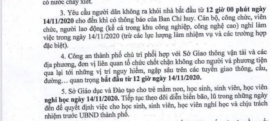 Đà Nẵng: Học sinh - sinh viên nghỉ học, người dân không ra khỏi nhà để tránh bão số 13 ảnh 3