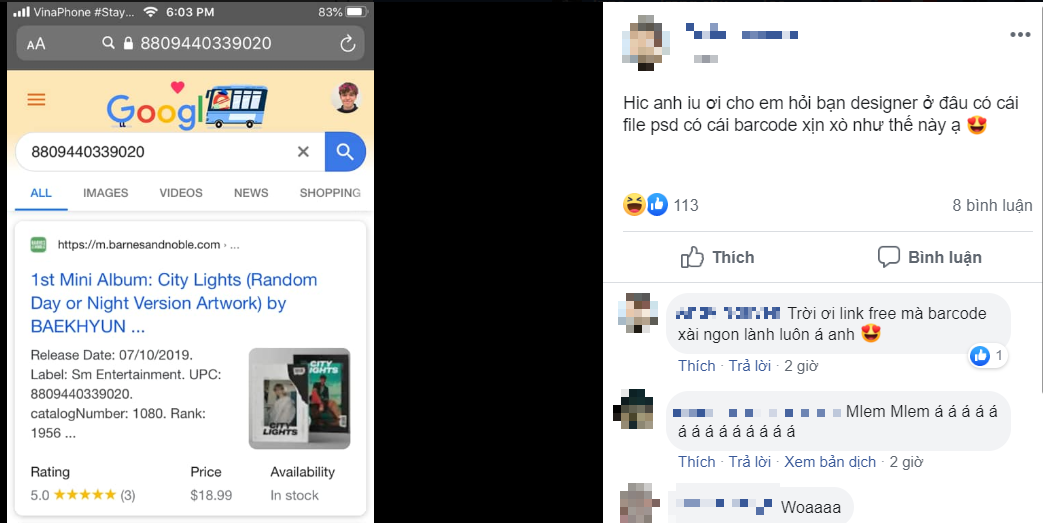 Bị tố “đạo nhái” Baekhyun (EXO), B Ray lên tiếng thanh minh, “chuyền bóng” sang designer ảnh 8