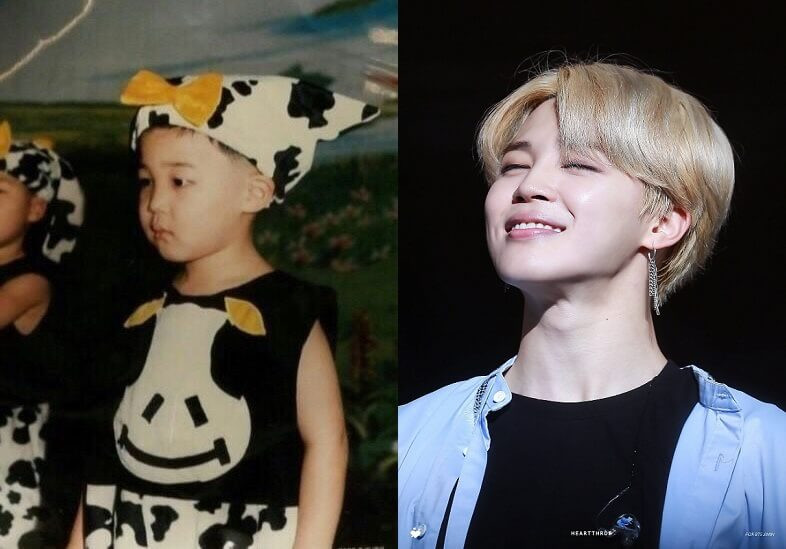 Ảnh thời thơ ấu của Jimin là minh chứng cho thấy nét đáng yêu của anh chàng không đổi theo thời gian. Jimin đã sở hữu đôi môi chúm chím và cặp má bánh bao đúng như biệt danh “mochi” mà ARMY dành tặng ngay từ khi còn bé. Góc tò mò: Các idol K-Pop trông như thế nào khi còn là thiếu nhi? ảnh 6