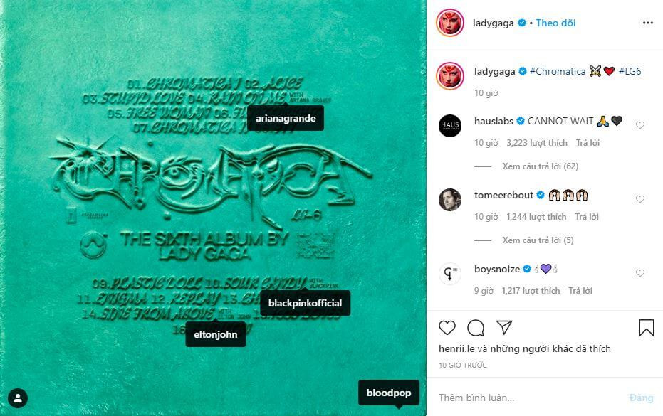 Không còn là tin đồn, “Mẹ quái vật” Lady Gaga hợp tác cùng BLACKPINK trong album mới ảnh 3