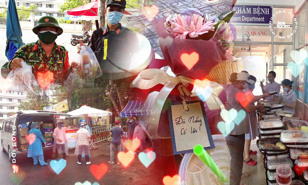 Những hình ảnh đầy cảm xúc ghi từ bên trong khu vực phong tỏa tại Đà Nẵng ảnh 16