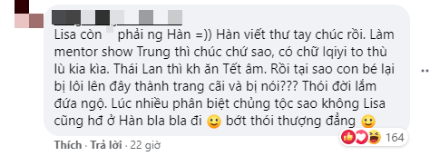 Lisa (BLACKPINK) bị “ném đá” vì chúc mừng năm mới, Blink liền ra tay giải vây ảnh 3