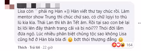 Lisa (BLACKPINK) bị “ném đá” vì chúc mừng năm mới, Blink liền ra tay giải vây ảnh 3
