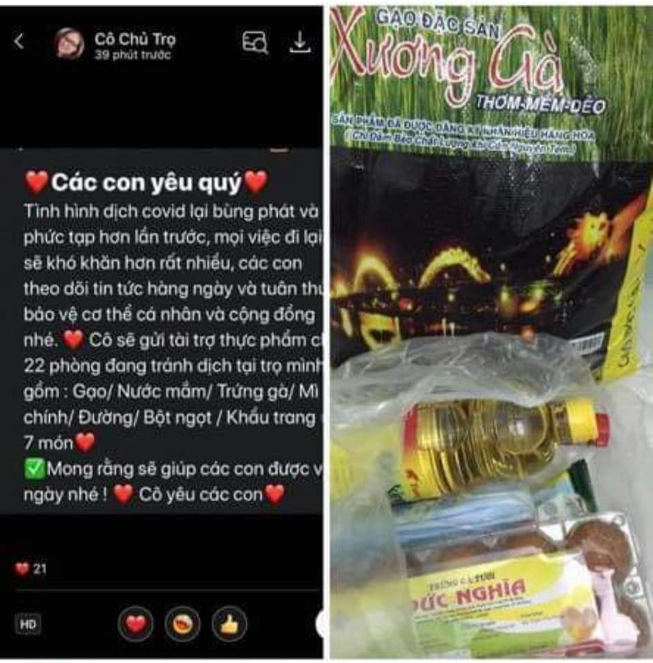 Đà Nẵng: “Cô chủ nhà trọ trong truyền thuyết” khiến sinh viên “lụy tim” trong mùa dịch ảnh 1