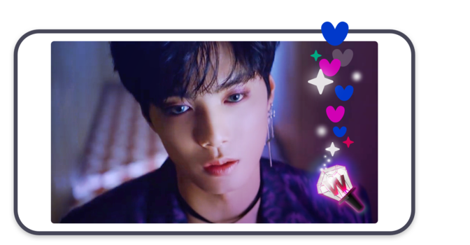 Cũng trong thời gian comeback này, NU'EST W vừa có thêm tin vui cho cộng đồng người hâm mộ. Theo đó, nhóm vừa ra mắt lightstick digital giành cho fan của mình trên VLive. NU’EST tung trailer của Minhyun, tiếp tục “nhá hàng” màn comeback với album “The Nocturne“ ảnh 9