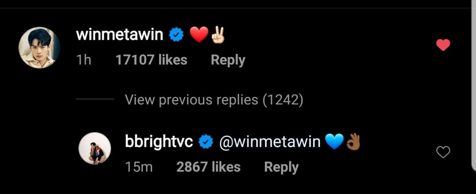 BrightWin vẫn tình thương mến thương dù bạn gái của Bright “ghen” với Win ảnh 4