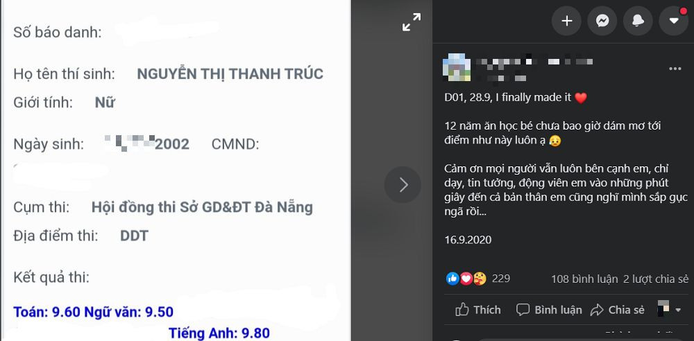 Cô bạn tóc xù Thanh Trúc - Thủ khoa khối D1: “Làm bài hết mình, biết điểm hết hồn” ảnh 2