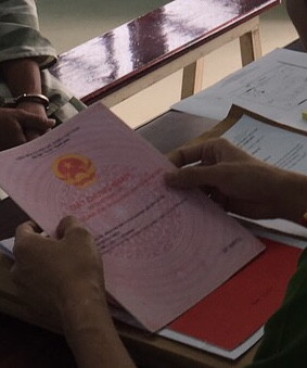 Phóng hoả đốt Đài phát thanh huyện để phi tang sổ đỏ giả ảnh 1